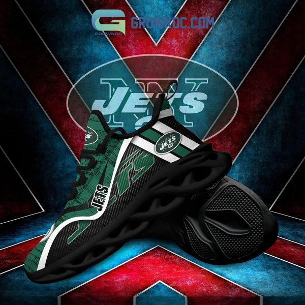 New York Jets NFL Clunky Sneakers Max Soul Shoes