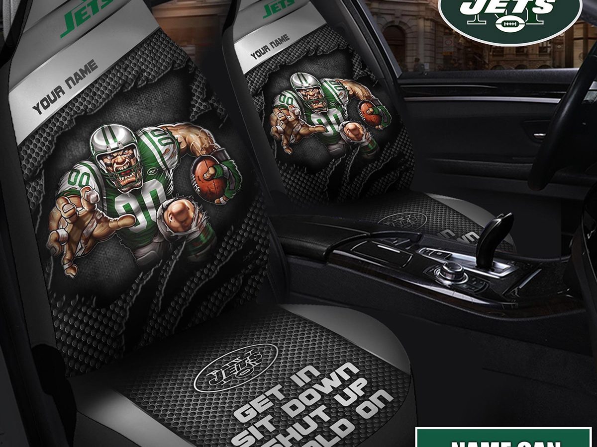 New York Jets NFL Mascot Get In Sit Down Shut Up Hold On