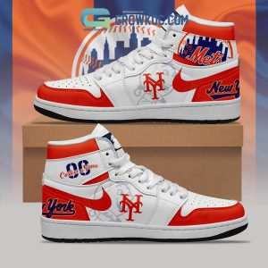 New York Mets MLB Personalized Air Jordan 1 Shoes