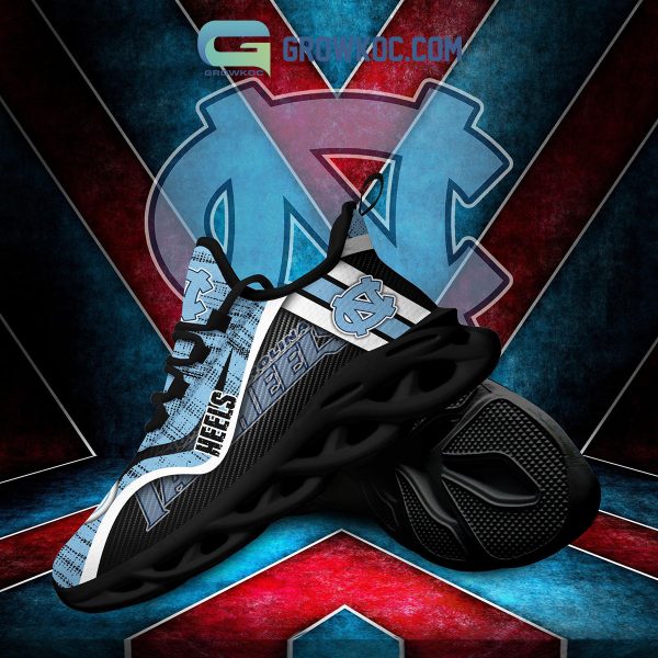 North Carolina Tar Heels NCAA Clunky Sneakers Max Soul Shoes