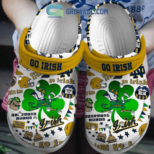 Notre Dame Fighting Irish NCAA Go Irish Clogs Crocs