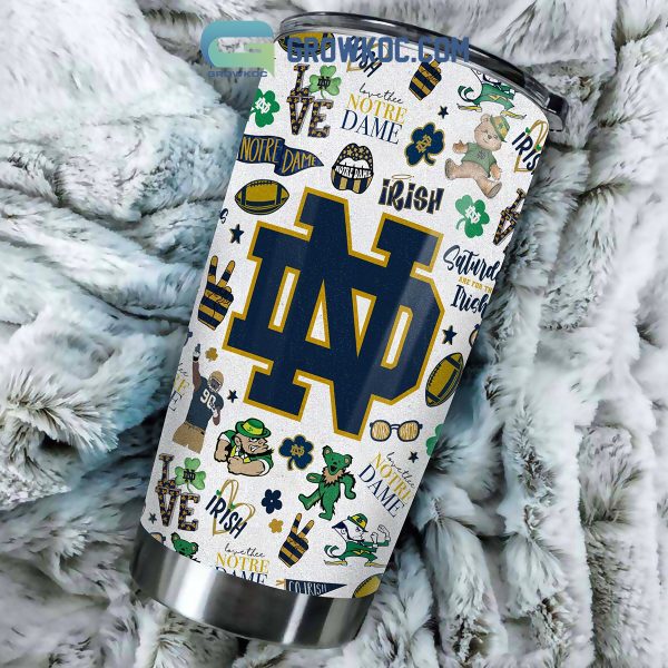 Notre Dame Fighting Irish NCAA Love Tumbler