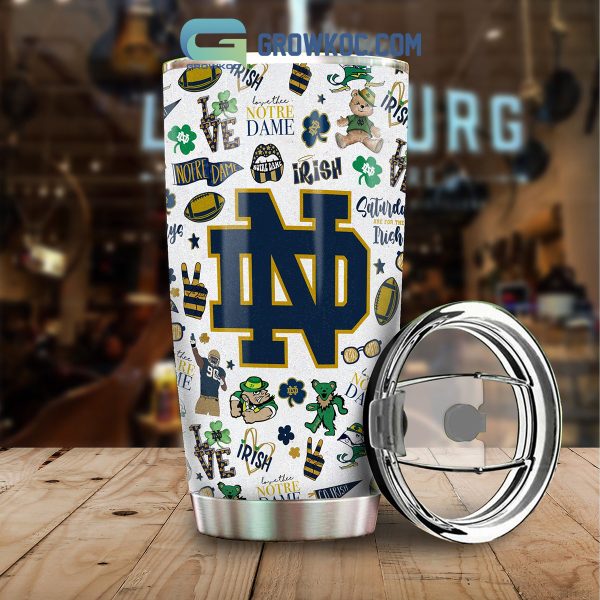 Notre Dame Fighting Irish NCAA Love Tumbler