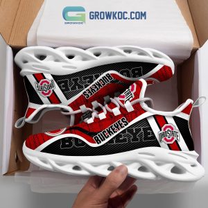 Ohio State Buckeyes NCAA Clunky Sneakers Max Soul Shoes