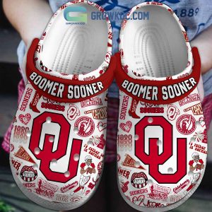 Oklahoma Sooners NCAA Boomer Sooner I’d Rather Be In Norman Clogs Crocs