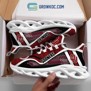Oklahoma Sooners NCAA Clunky Sneakers Max Soul Shoes