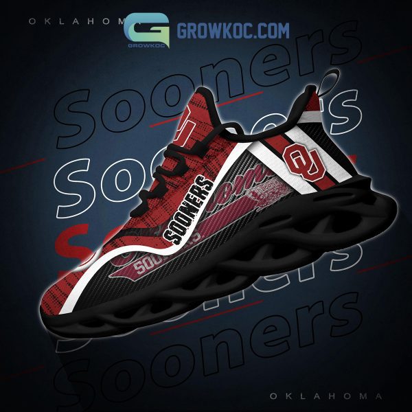 Oklahoma Sooners NCAA Clunky Sneakers Max Soul Shoes