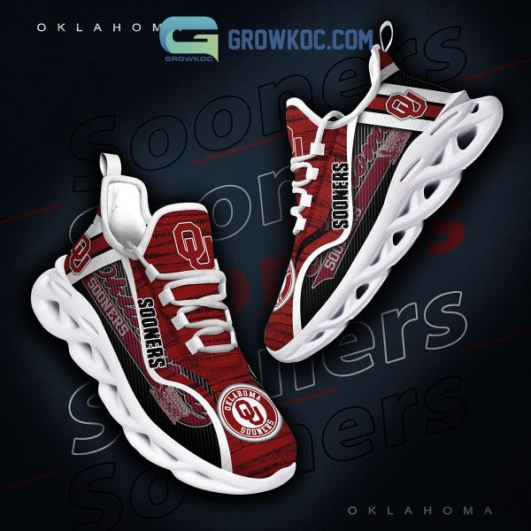 Oklahoma Sooners NCAA Clunky Sneakers Max Soul Shoes