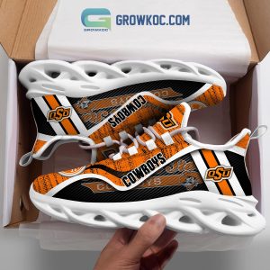 Oklahoma State Cowboys NCAA Clunky Sneakers Max Soul Shoes
