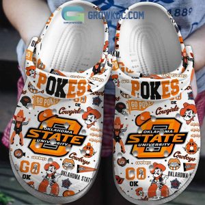 Oklahoma State Cowboys NCAA Go Pokes Clogs Crocs