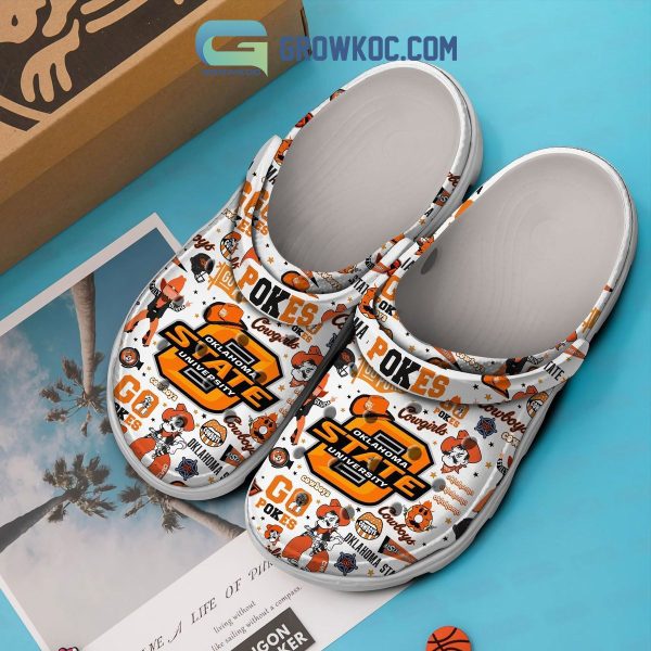 Oklahoma State Cowboys NCAA Go Pokes Clogs Crocs