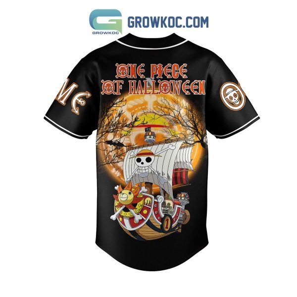 One Piece Mugiwara Pirate King Personalized Baseball Jersey