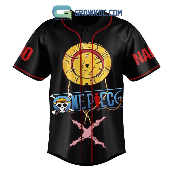 One Piece Of Halloween Personalized Baseball Jersey