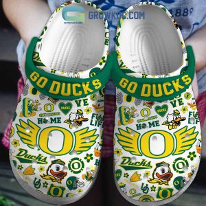 Oregon Ducks For Life NCAA Go Ducks Clogs Crocs