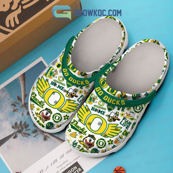 Oregon Ducks For Life NCAA Go Ducks Clogs Crocs