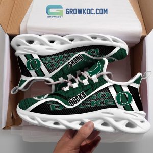 Oregon Ducks NCAA Clunky Sneakers Max Soul Shoes