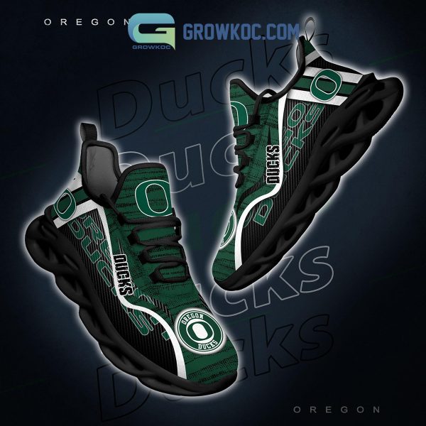 Oregon Ducks NCAA Clunky Sneakers Max Soul Shoes