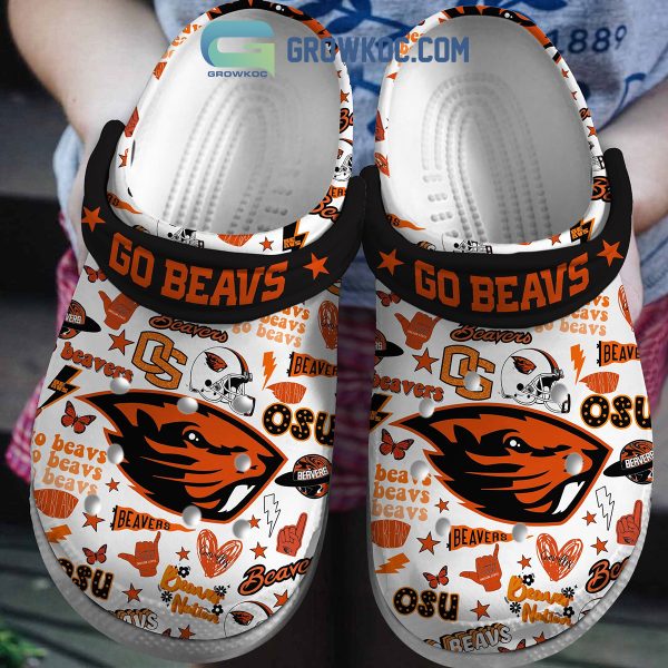 Oregon State Beavers NCAA Go Beavs Clogs Crocs