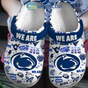 Penn State Nittany Lions NCAA We Are State College Clogs Crocs