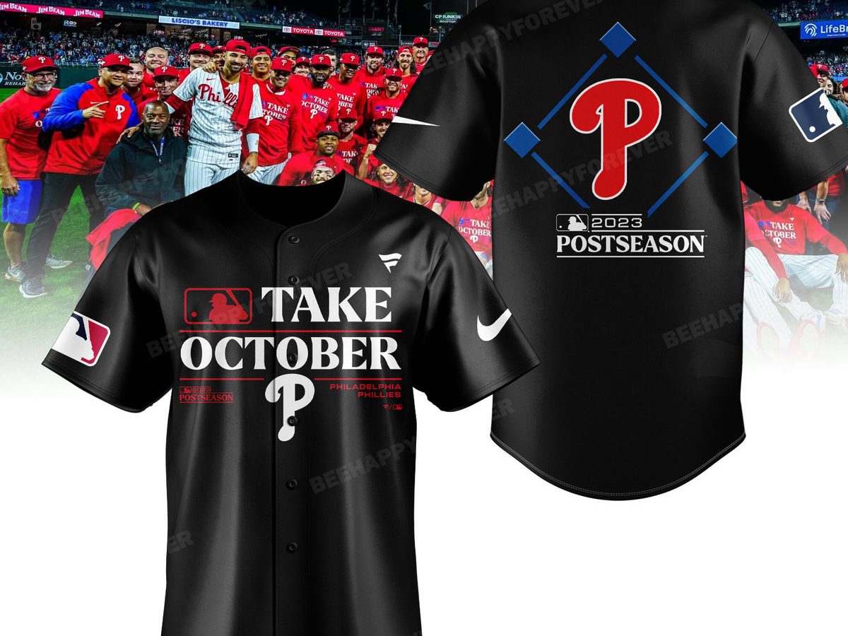 Philadelphia Phillies City Champions Best Team Personalized Red Design  Baseball Jersey - Growkoc