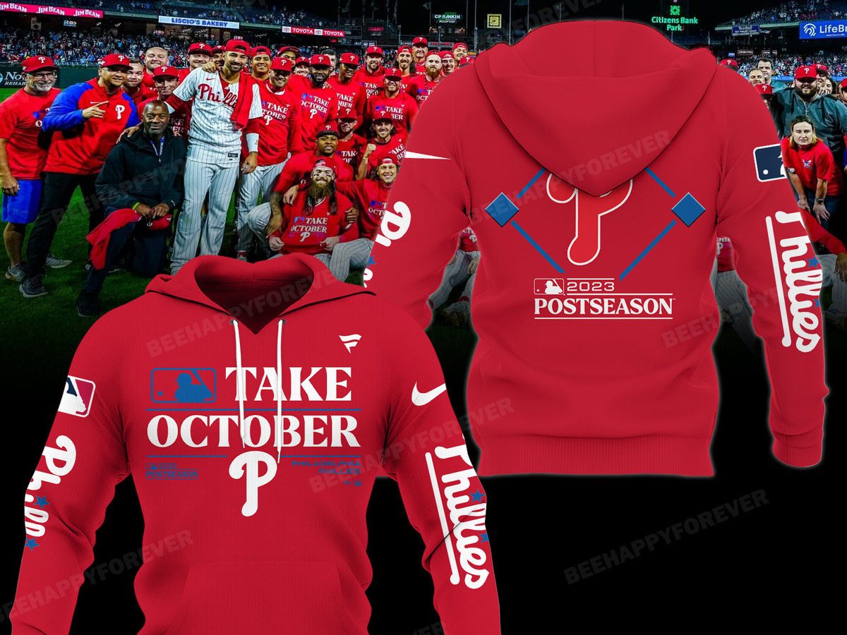 Philadelphia Phillies Back To Red October T Shirt - Growkoc