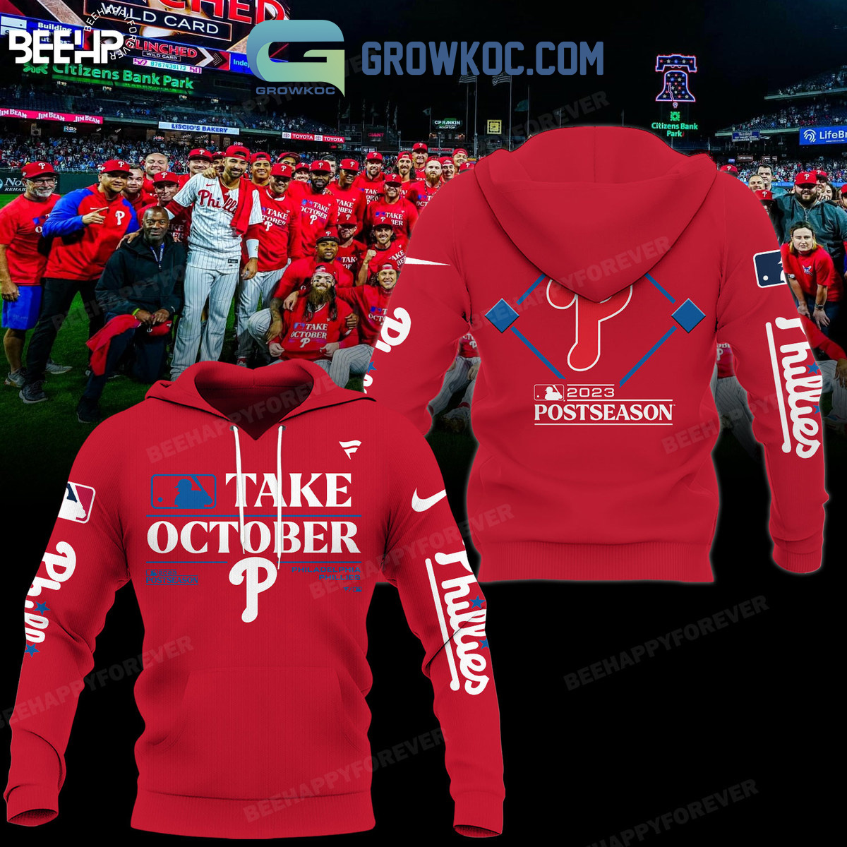 Philadelphia Phillies City Champions Best Team Personalized Baseball Jersey  - Growkoc