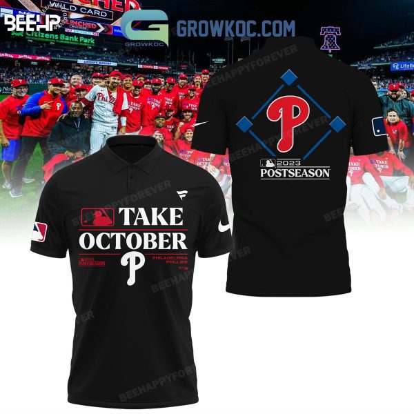Philadelphia Phillies Take October 2023 Post Season Polo Shirt
