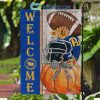 Penn State Nittany Lions NCAA Welcome Fall Pumpkin House Garden Flag