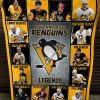 Pittsburgh Steelers NFL Legends In History Personalized Fleece Blanket Quilt