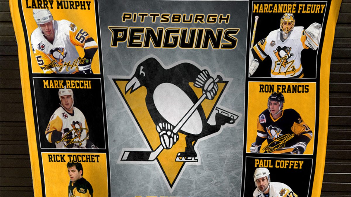 Pittsburgh Penguins: Pittsburgh Penguins Big Logo NHL Ugly Sweater