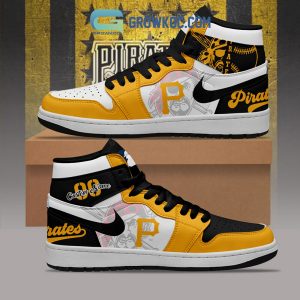 Pittsburgh Pirates MLB Personalized Air Jordan 1 Shoes