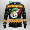 Pittsburgh Steelers Grinch & Scooby Doo Christmas Ugly Sweater