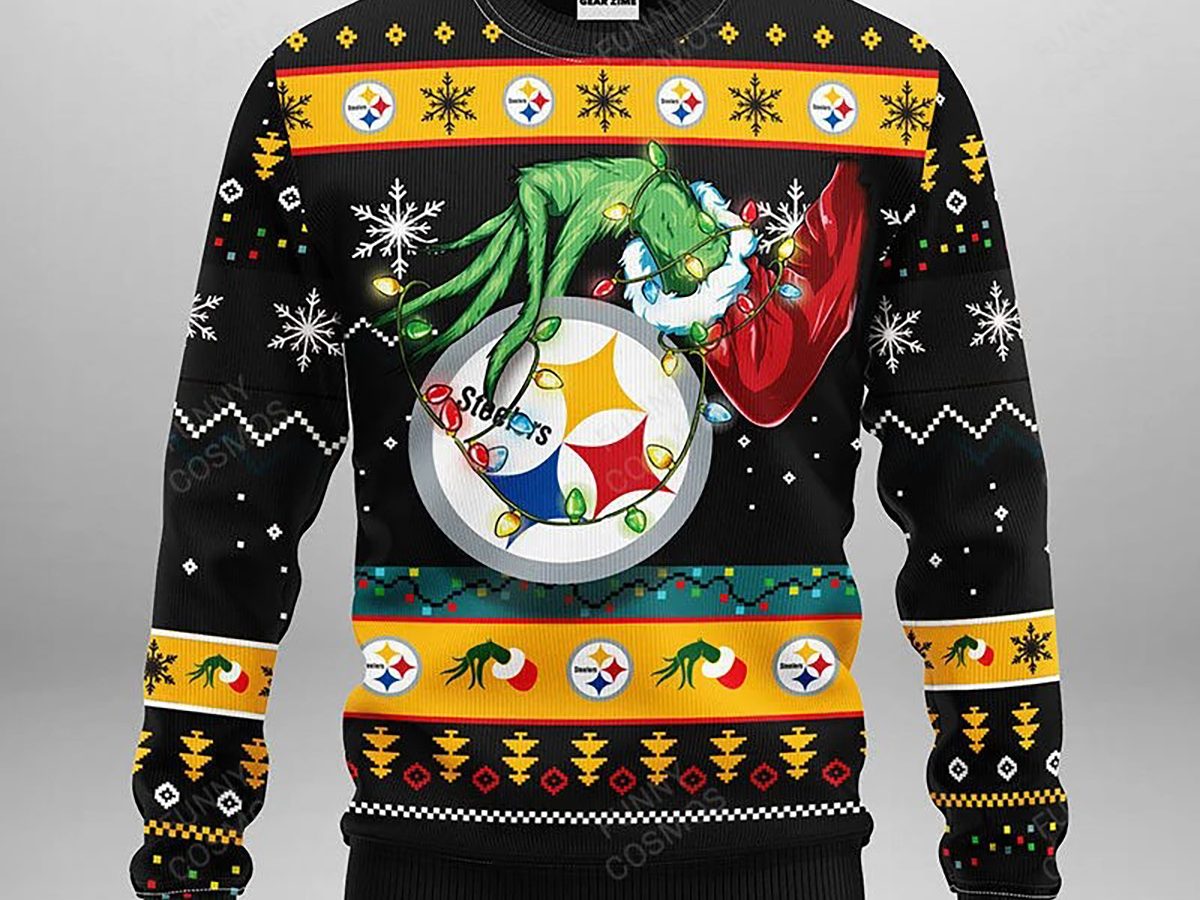 steelers holiday sweater