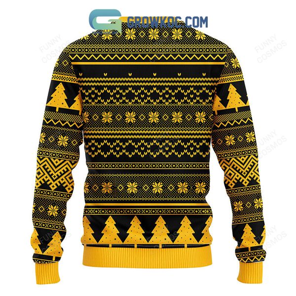 Pittsburgh Steelers Groot Hug Christmas Ugly Sweater
