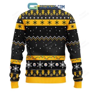 Pittsburgh Steelers HoHoHo Mickey Christmas Ugly Sweater