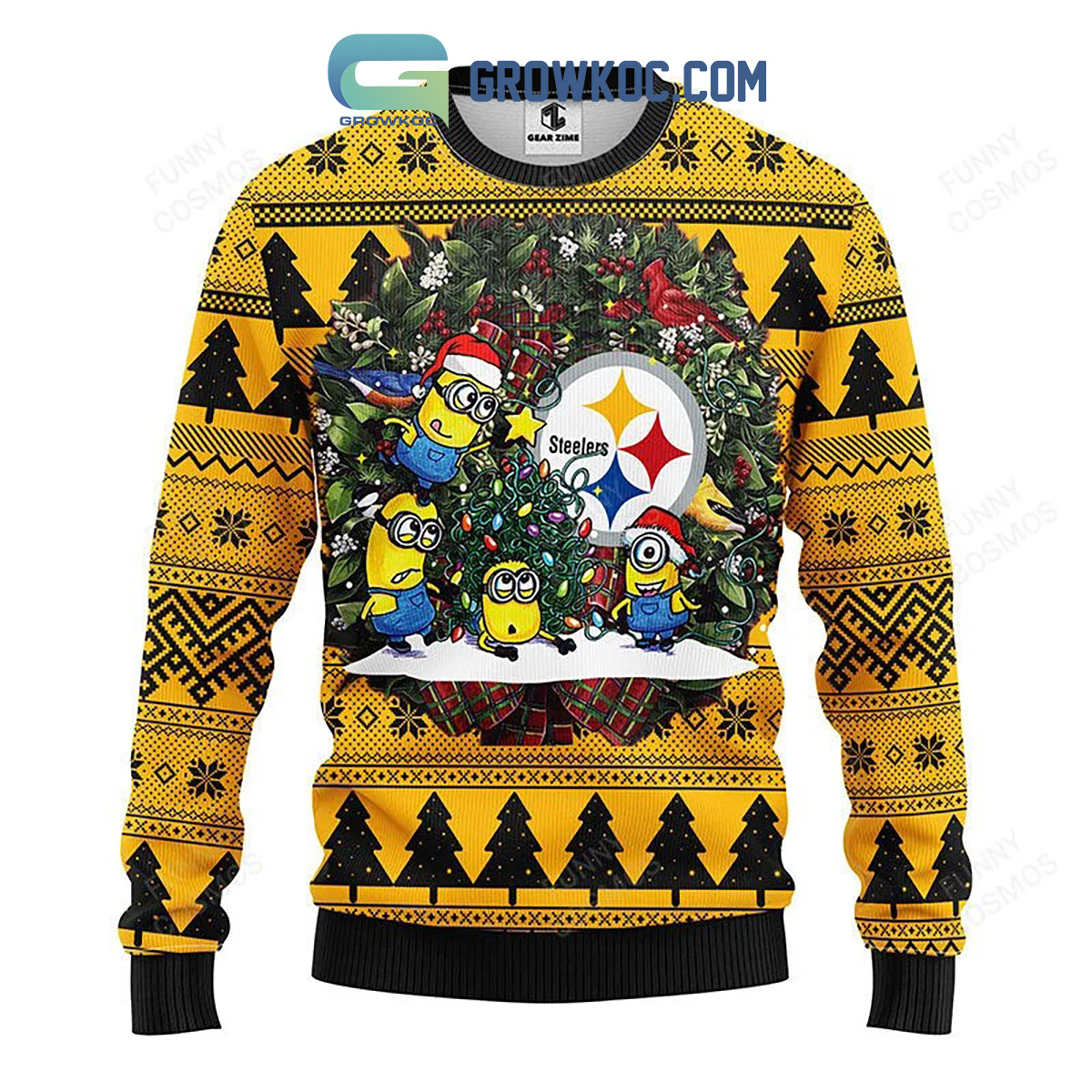 steelers ugly sweater