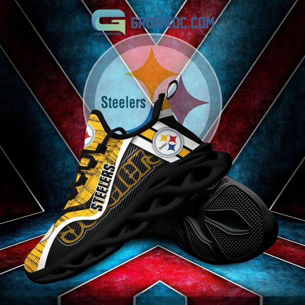 Pittsburgh Steelers NFL Clunky Sneakers Max Soul Shoes
