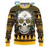 Pittsburgh Steelers Santa Claus Snowman Christmas Ugly Sweater