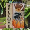 Purdue Boilermakers NCAA Basketball Welcome Fall Pumpkin House Garden Flag