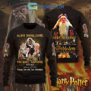 Rest In Peace Professor Albus Dumbledore Michael Gambon 2023 Memories Hoodie T Shirt