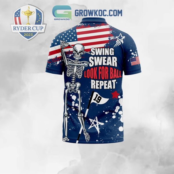 Ryder Cup 2023 Swing Swear Look For Ball Repeat Polo Shirt
