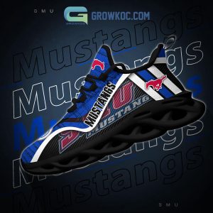 SMU Mustangs NCAA Clunky Sneakers Max Soul Shoes