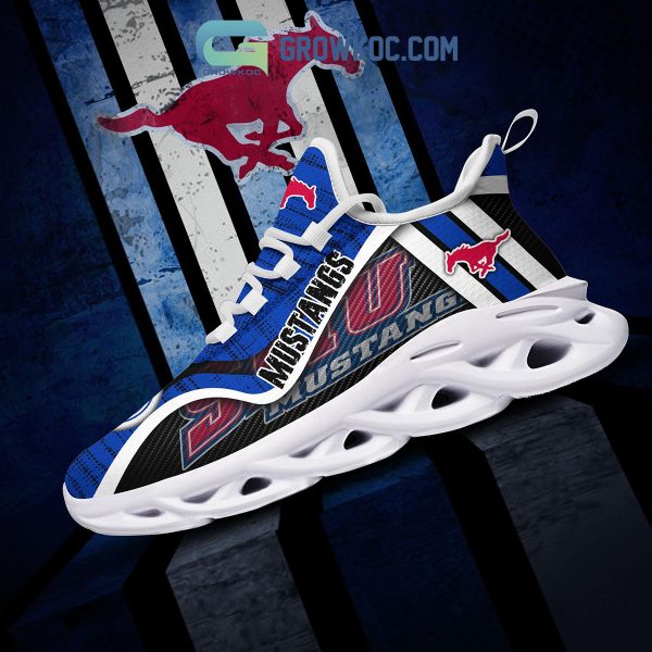 SMU Mustangs NCAA Clunky Sneakers Max Soul Shoes