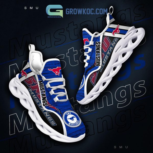 SMU Mustangs NCAA Clunky Sneakers Max Soul Shoes