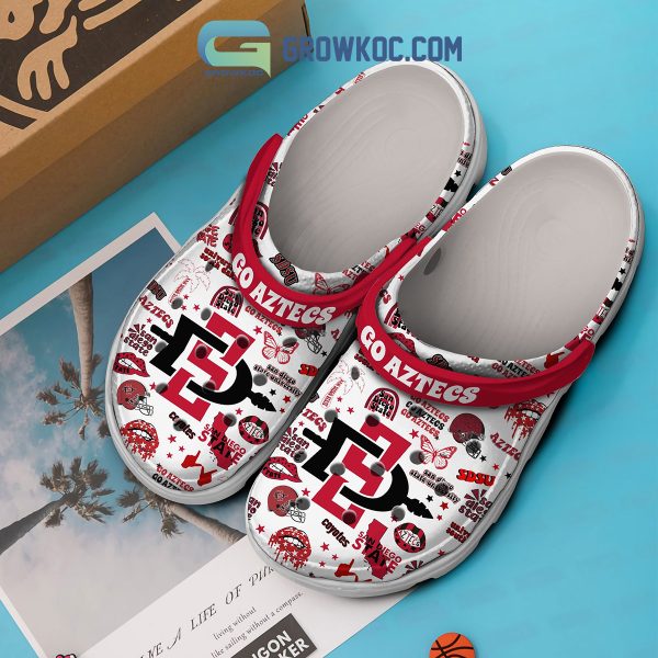 San Diego State Aztecs NCAA Go Aztecs Clogs Crocs