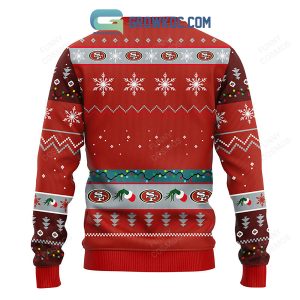 San Francisco 49ers 12 Grinch Xmas Day Christmas Ugly Sweater