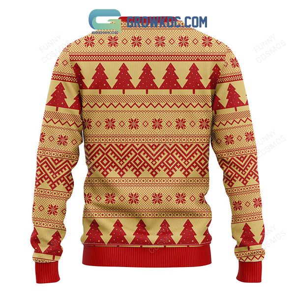 San Francisco 49ers Minion Christmas Ugly Sweater