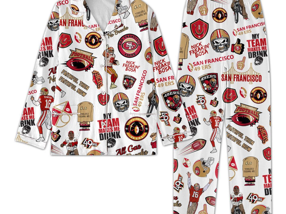 49ers discount pajama set