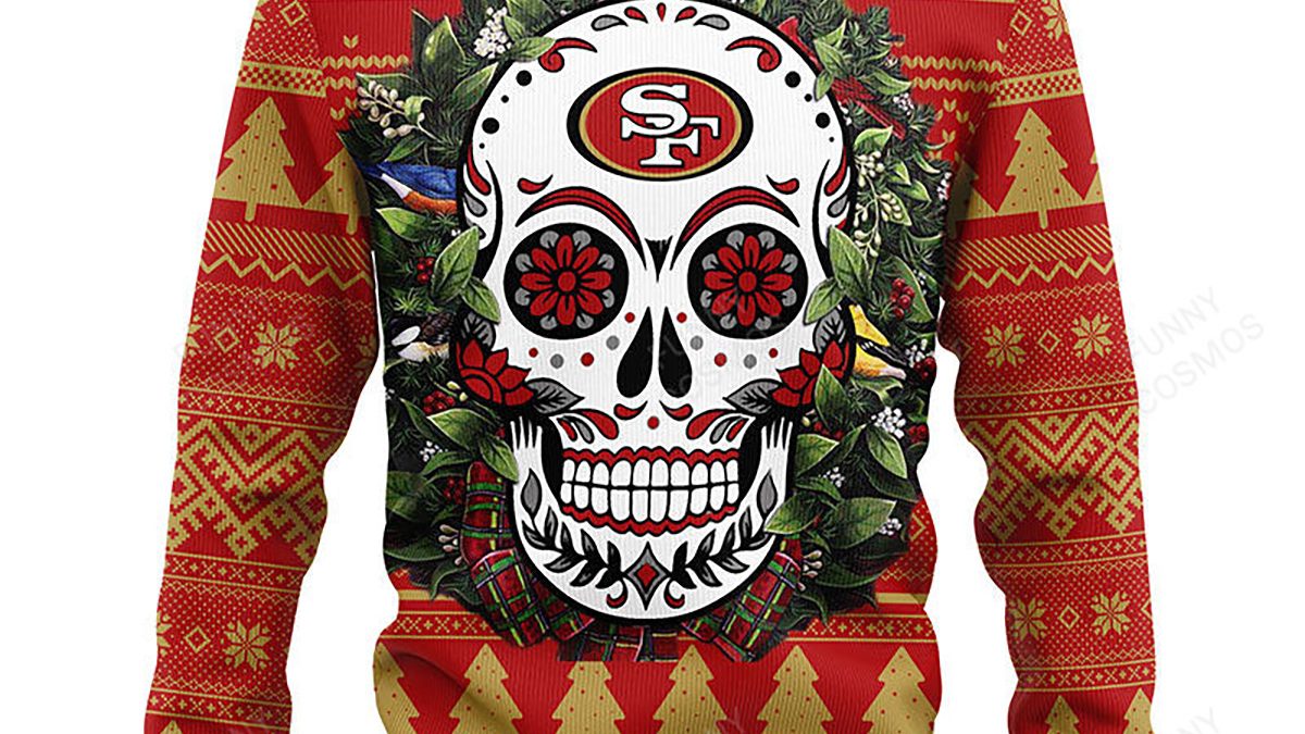 49ers 2025 xmas sweater