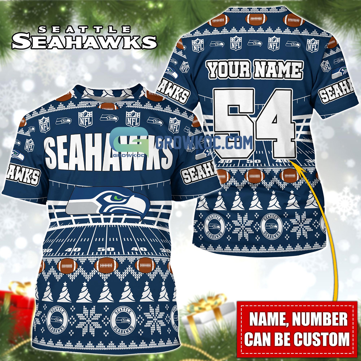 Seattle Seahawks jersey custom sleeve review 